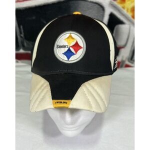 Pittsburgh Steelers Team NFL Hat Cap Black & White One Size Fits All